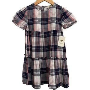 Tucker + Tate Plaid Dress Girls Size 5
